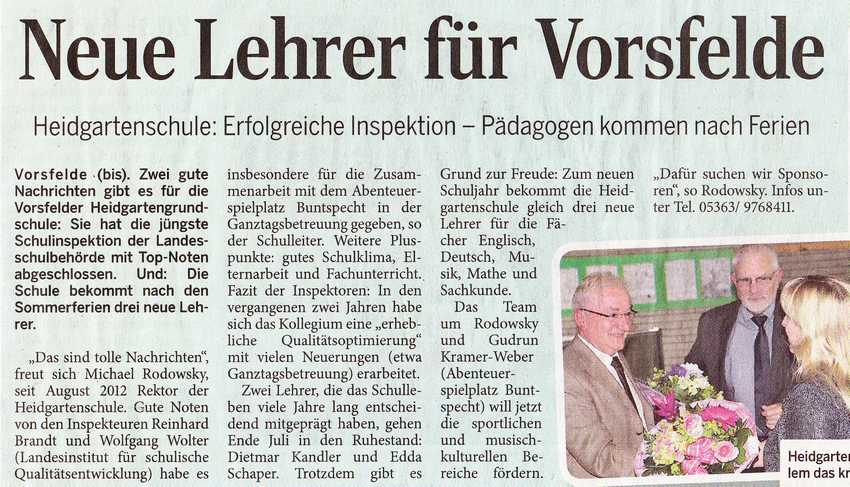 neue lehrer Inspektion groß 2